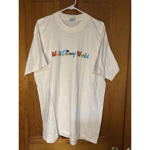 Vintage Walt Disney World White T-Shirt XL